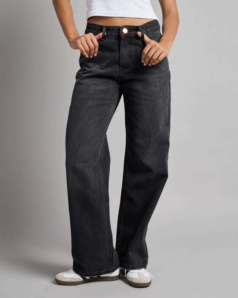 DESU Icon Straight Leg Jeans for Womens