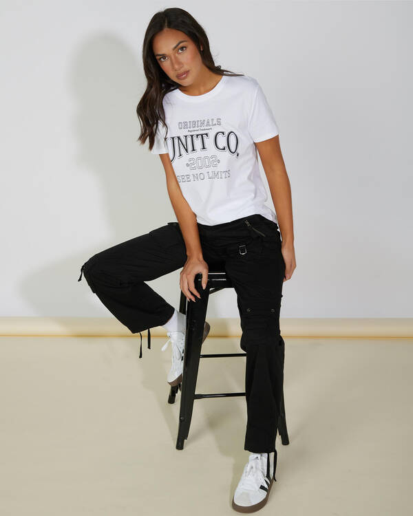 Unit Varsity Regular Fit T-Shirt for Womens