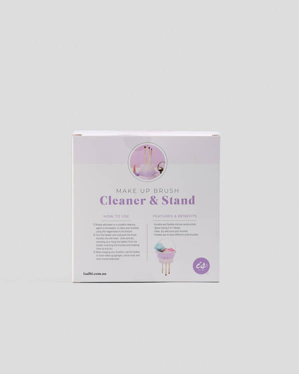 Get It Now Make Up Brush Cleaner & Stand for Womens