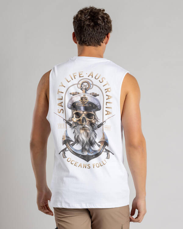 Salty Life Pillager Muscle Tank for Mens
