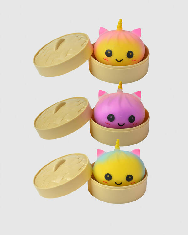 Get It Now Unicorn Dumpling Squishy Fidget Toy for Unisex