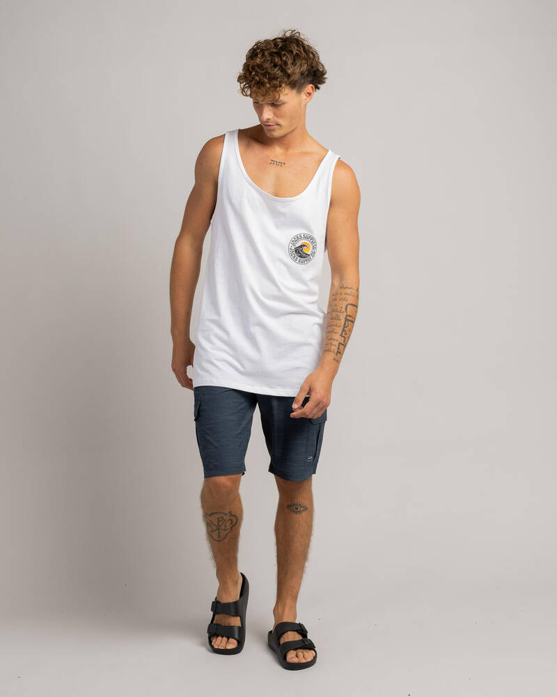 Jacks Rising Sun Singlet for Mens