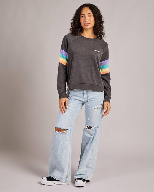 Rip Curl Las Dalias Raglan Sweatshirt for Womens