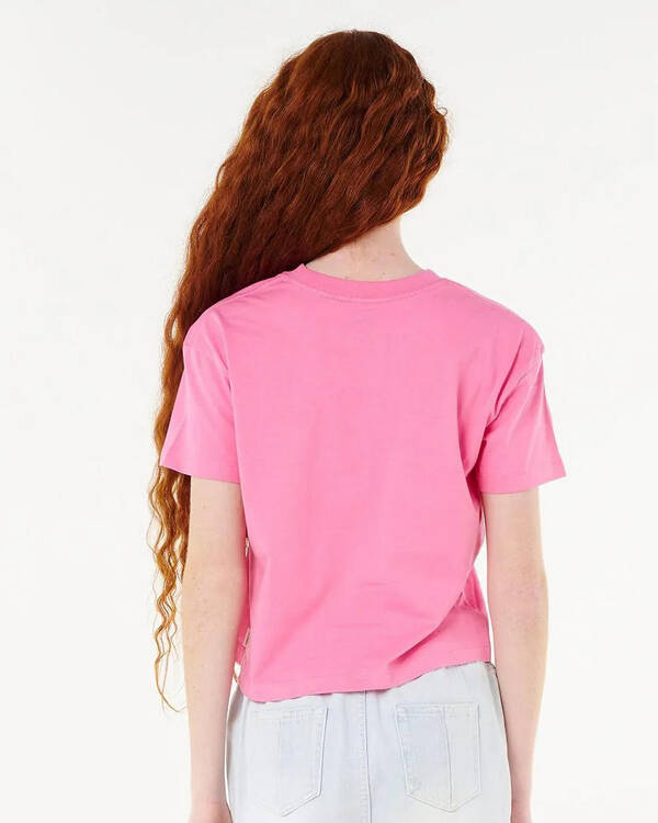 Rip Curl Girls' Neon Isles Cropped T-Shirt for Womens