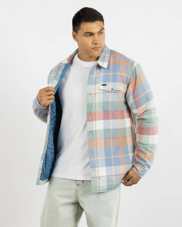 RVCA Replacement Quilted Flannel Shirt for Mens