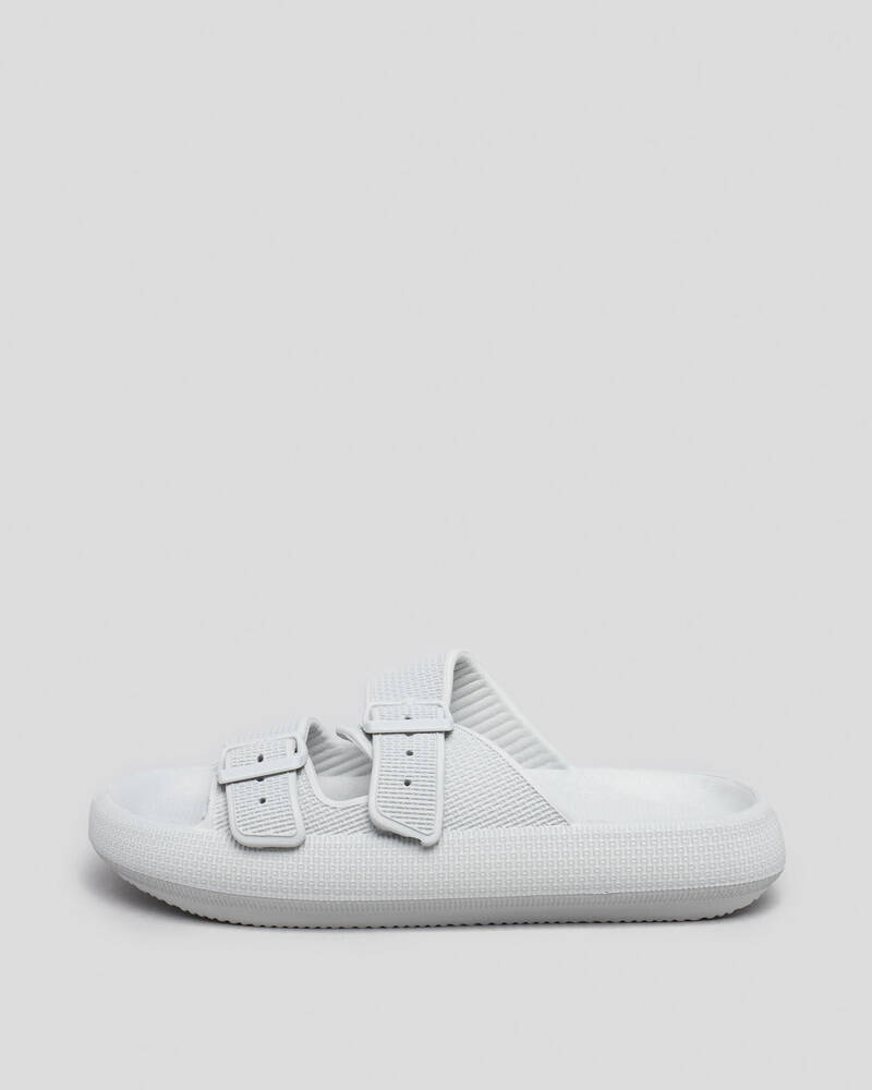 Ava And Ever Cove Double Buckle Slide Sandals for Womens