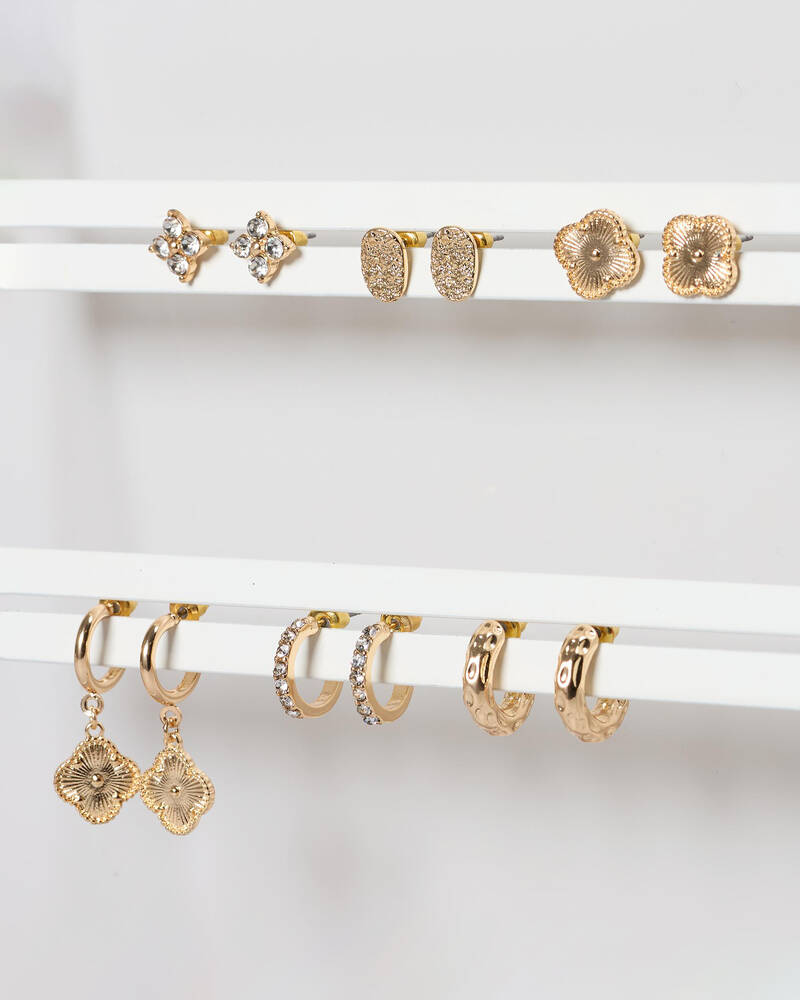 Karyn In LA Georgina Earring Pack for Womens