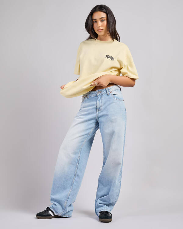 Dr Denim Hill Low Baggy Jeans for Womens