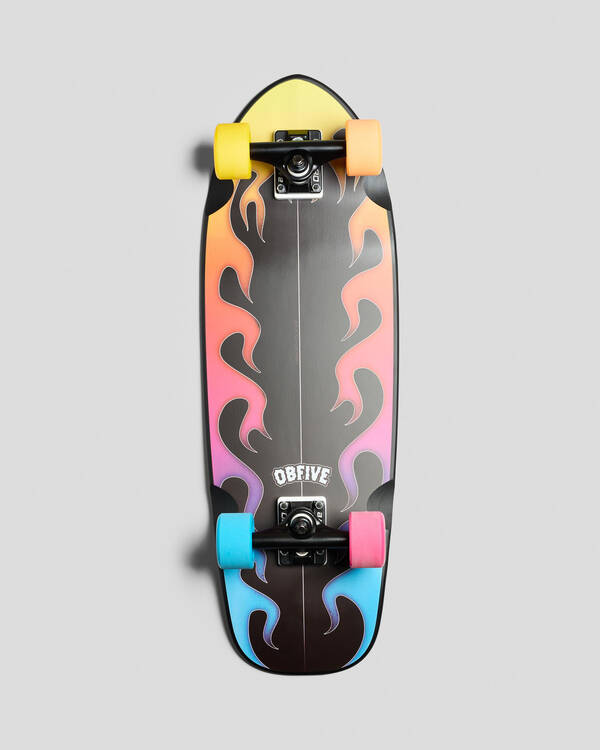 OBfive 80's Surf 28" Cruiser Skateboard for Unisex