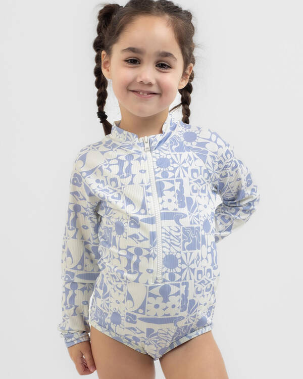 Rip Curl Toddlers' Sonic Bloom Long Sleeve Surfsuit for Womens