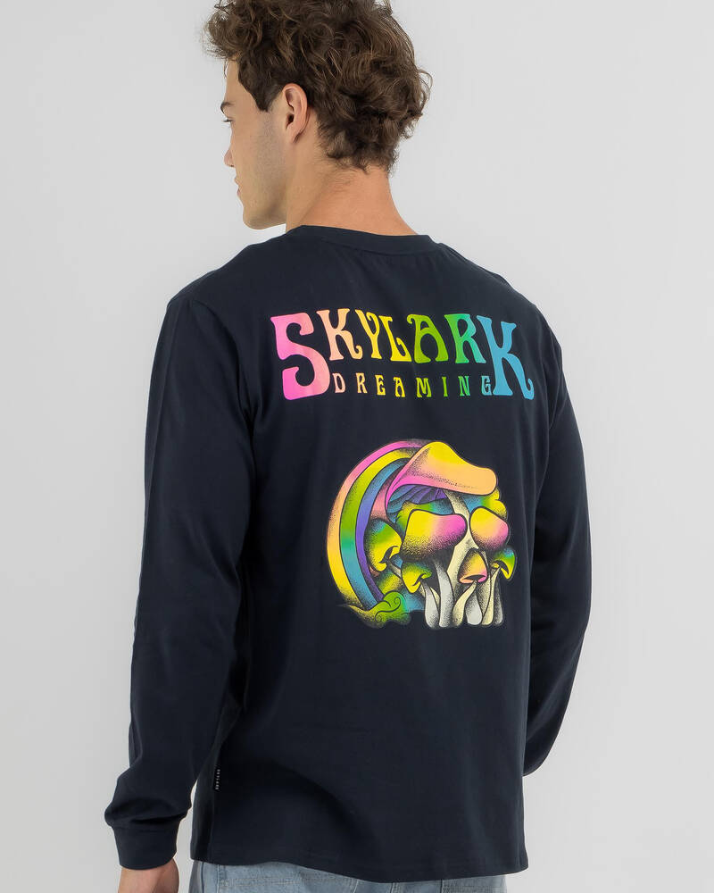 Skylark Trippy Long Sleeve T-Shirt for Mens