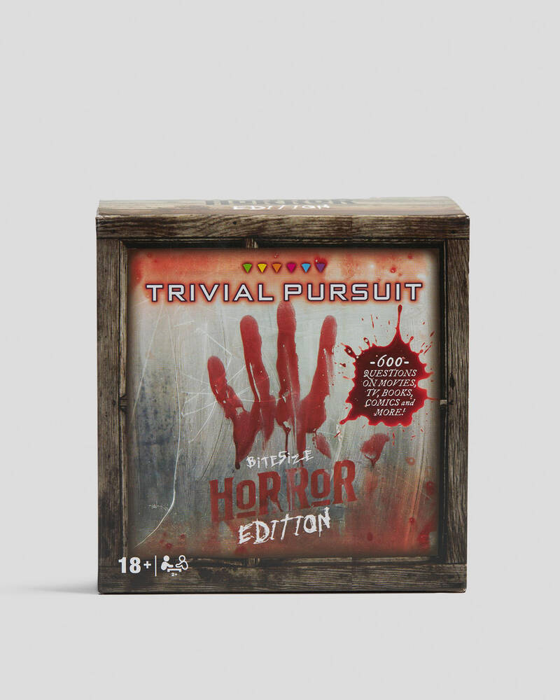 Trivial Pursuit Bitesize Horror Edition Card Game for Unisex