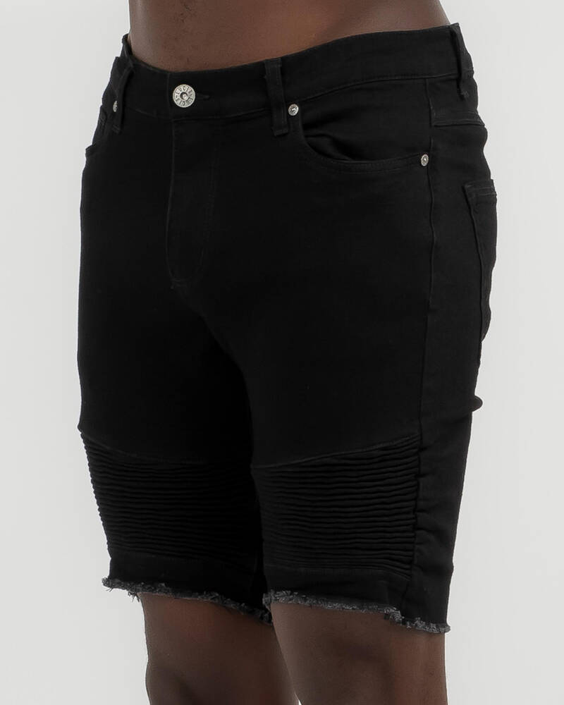 Lucid Expansion Denim Shorts for Mens
