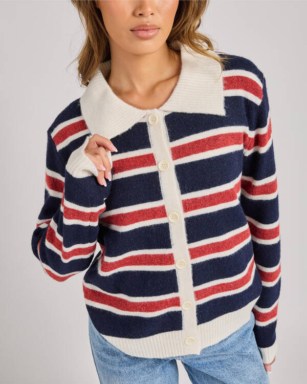 Mint Vanilla Ronnie Knit Cardigan for Womens