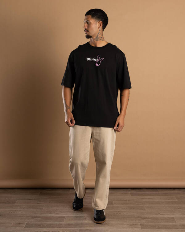 Playboy Playboy Gothic Sketch T-Shirt for Mens