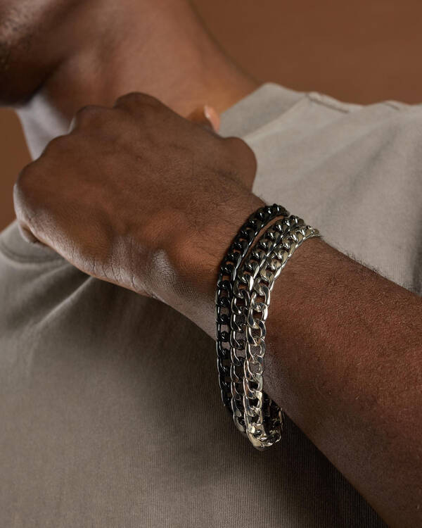REPUBLIK Metal Combo Bracelet Pack for Mens