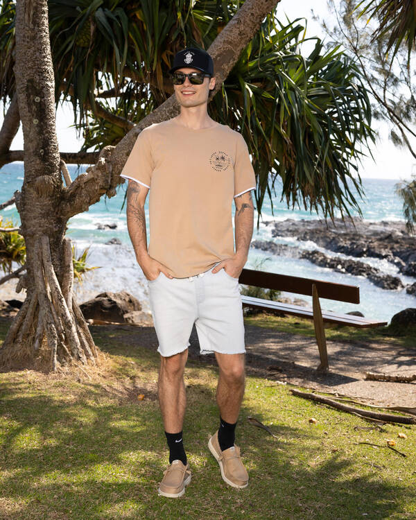 Skylark Lured Elastic Waist Shorts for Mens
