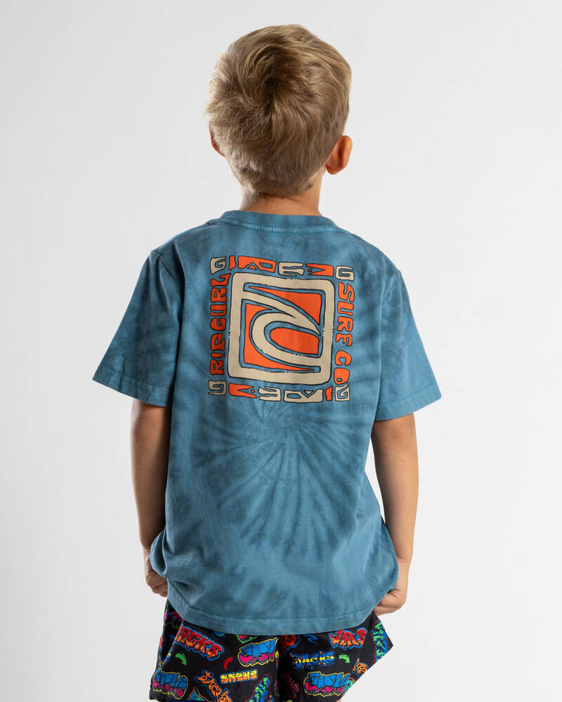 Rip Curl Toddlers' Tube Tie Dye T-Shirt for Mens