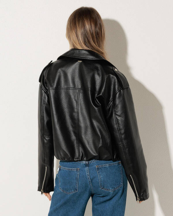 Ava And Ever Osbourne Faux Leather Jacket for Womens