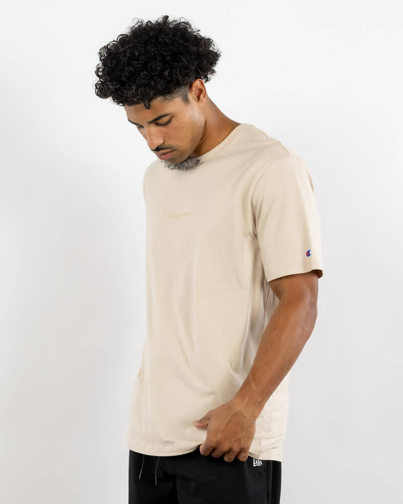 Champion Champion Script Tonal T-Shirt for Mens