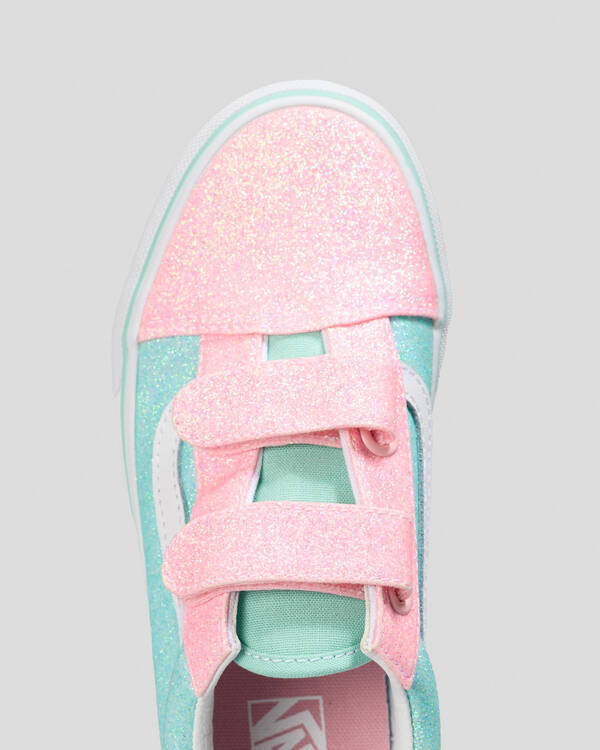 Vans Girls' Old Skool V Shoes for Womens