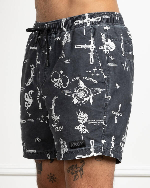 Kiss Chacey Ratley Beach Shorts for Mens