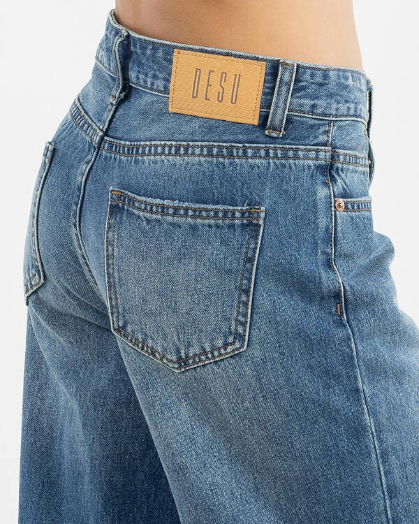 DESU Girls' Soho Wide Leg Jeans for Womens