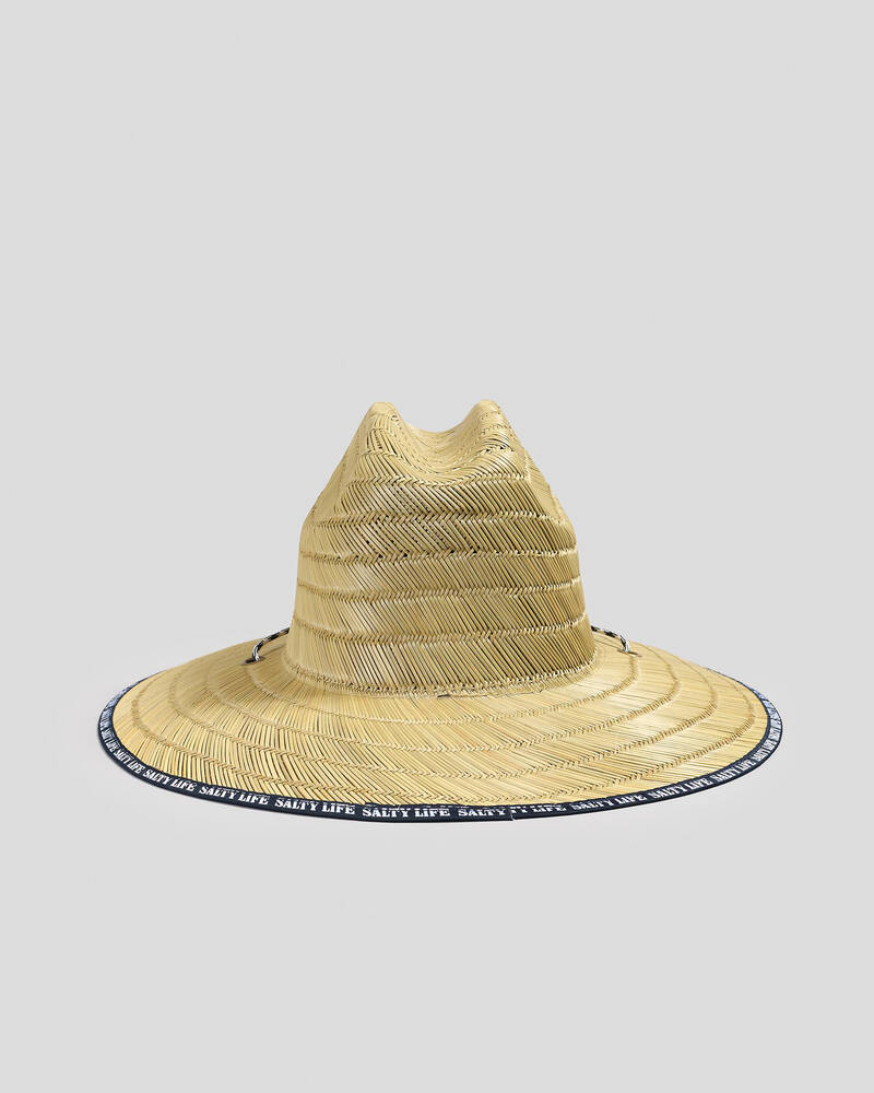 Salty Life Deep Straw Hat for Mens