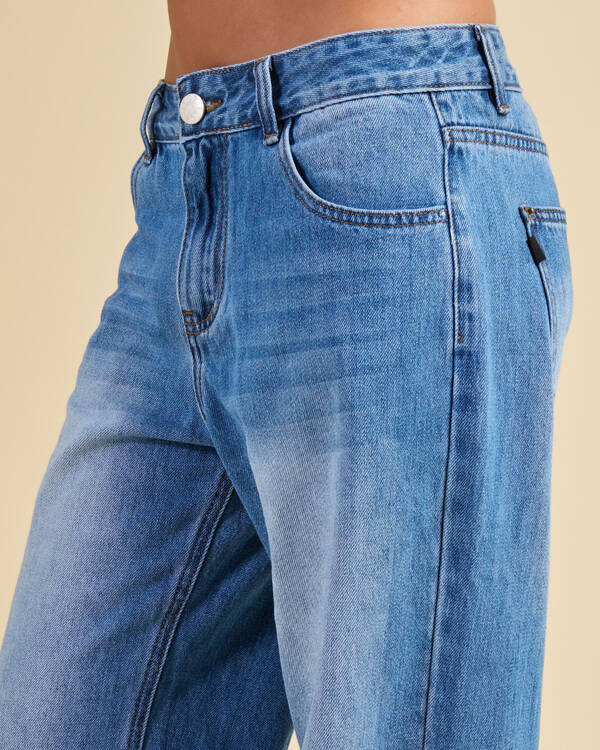 DESU Icon Straight Leg Jeans for Womens