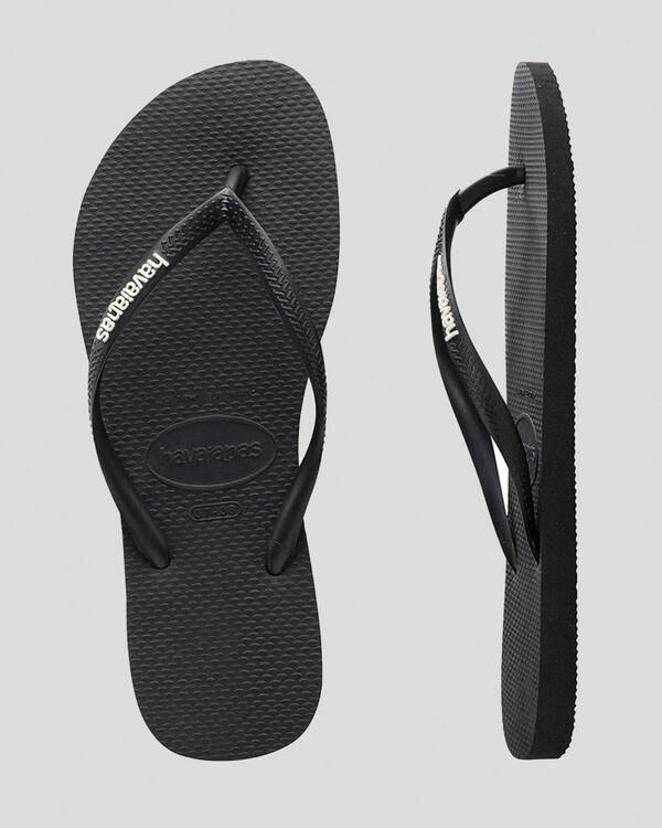 Havaianas Slim Logo Thongs for Womens