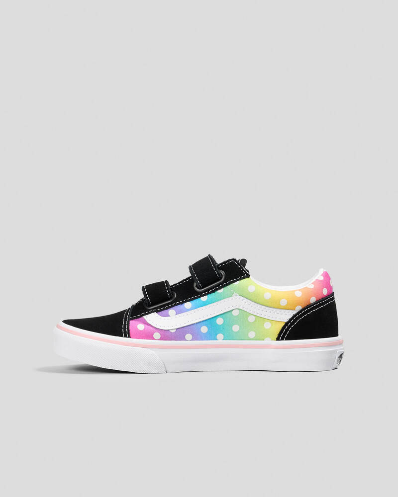 Vans Girls' Old Skool V Shoes for Womens