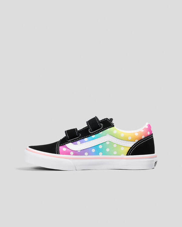 Vans Girls' Old Skool V Shoes for Womens