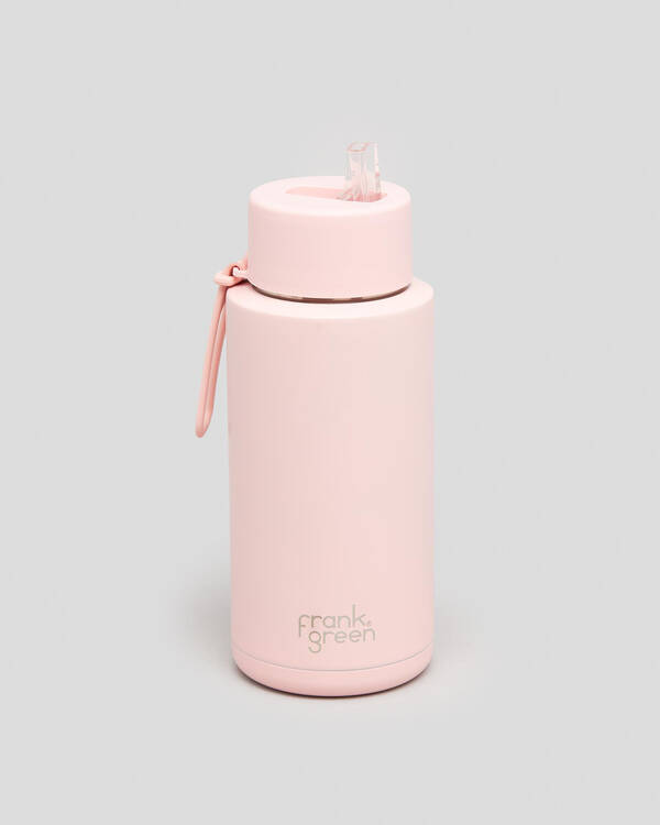 Frank Green 34oz Reusable Bottle with Straw Lid for Unisex