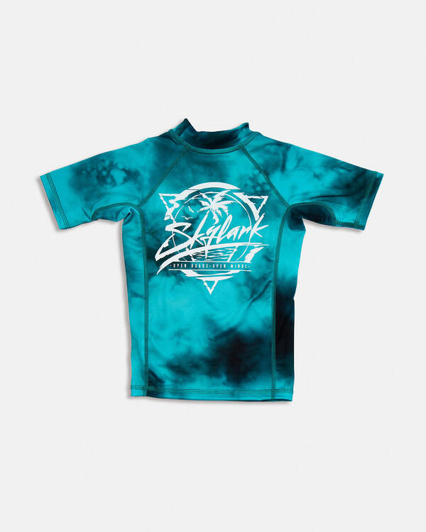 Skylark Toddlers' Cyclone Short Sleeve Rash Vest for Mens