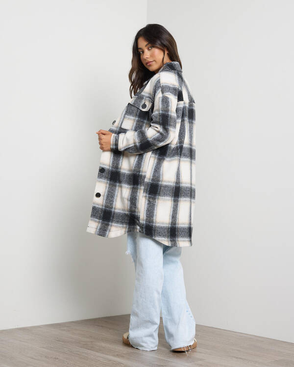 Ava And Ever Roxie Long Shacket for Womens