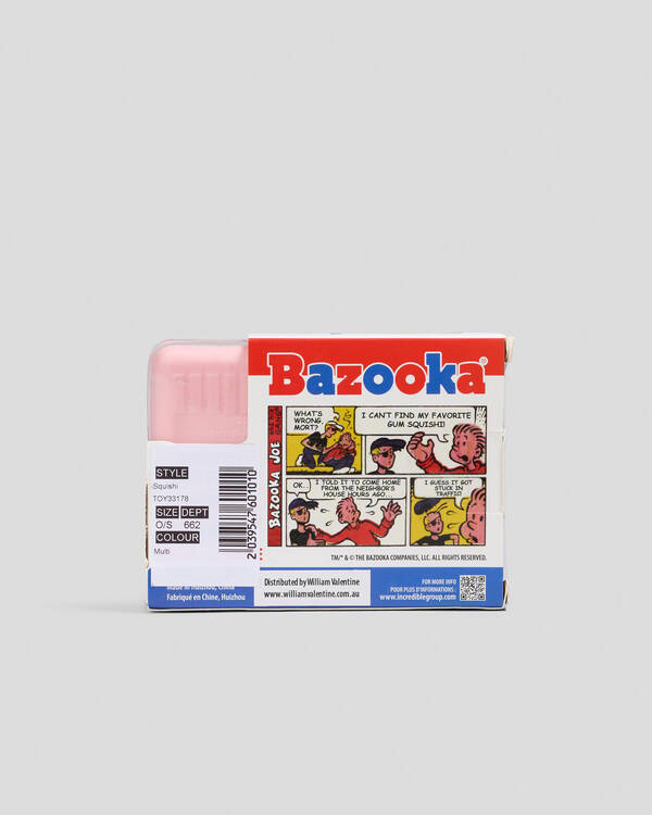Squishi Bazooka Joe Gum Scented Toy for Unisex
