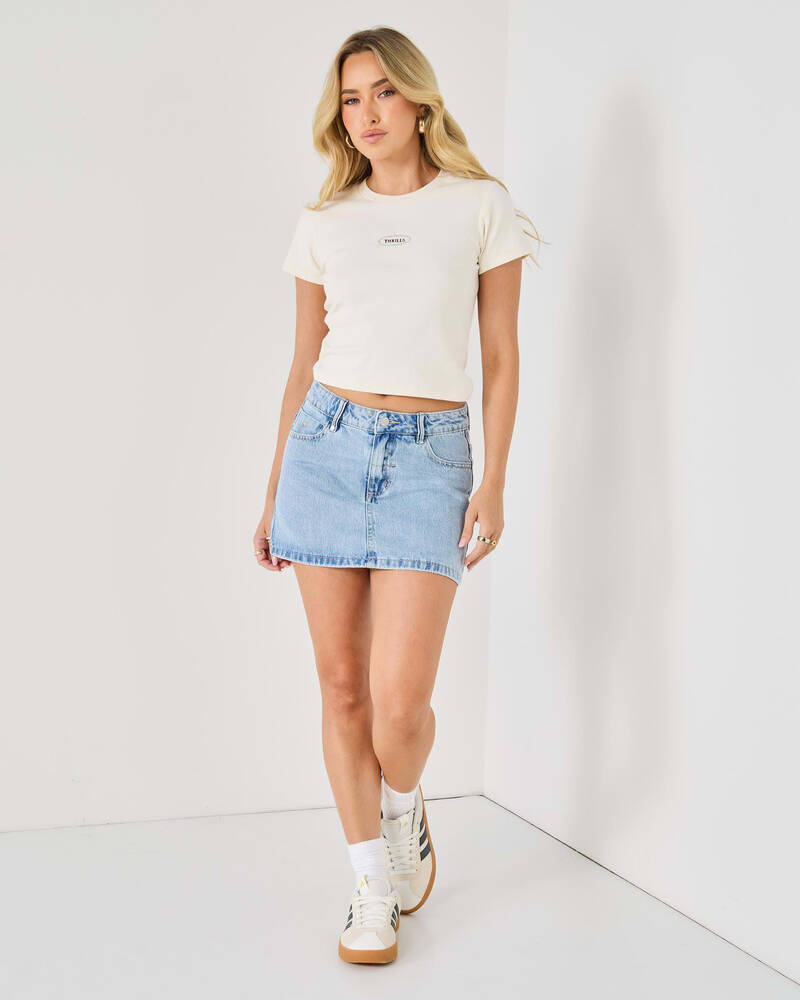 Thrills Vanished Mini Tee for Womens