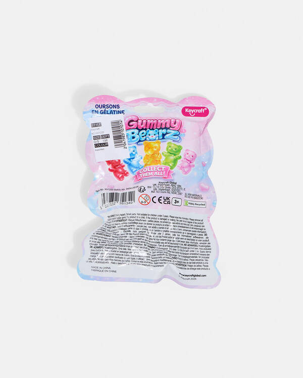 Keycraft Gummy Bearz Squishy Fidget Toy Blind Box for Unisex