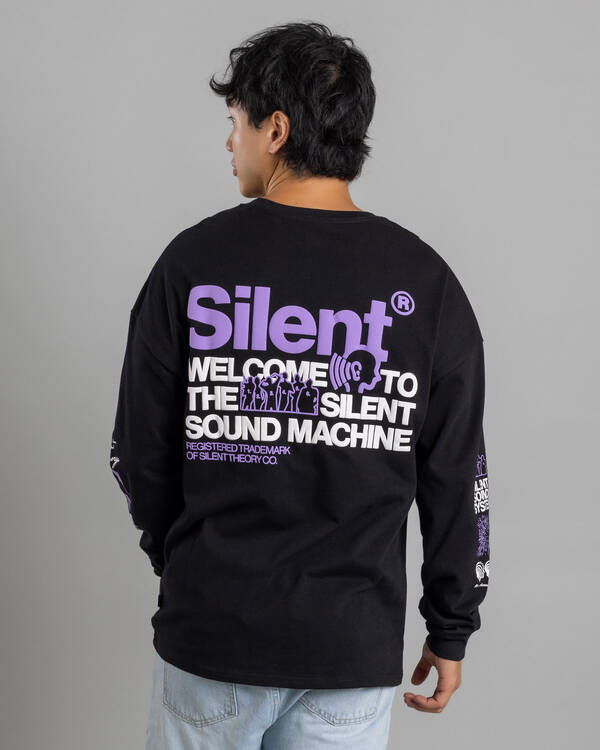 Silent Theory Sound Machine Long Sleeve T-Shirt for Mens