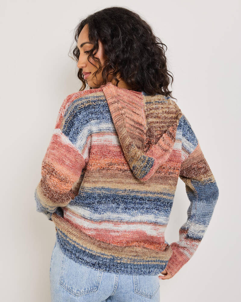 Mooloola Bronte Hooded Knit Jumper for Womens