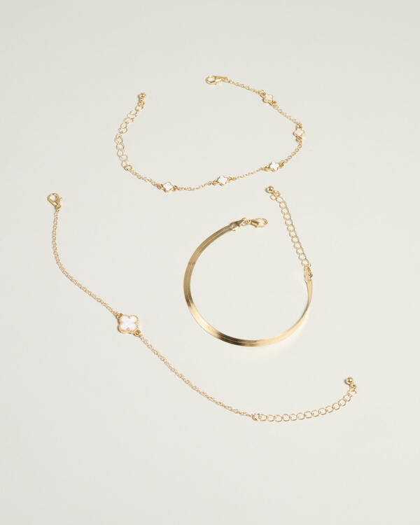 Karyn In LA Baby Clover Bracelet pack for Womens