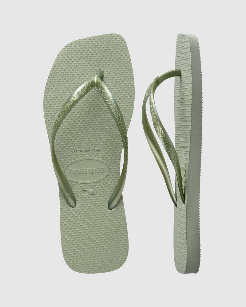 Havaianas Slim Square Thongs for Womens