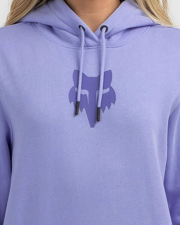 Fox Fox Head Fleece Pullover for Womens