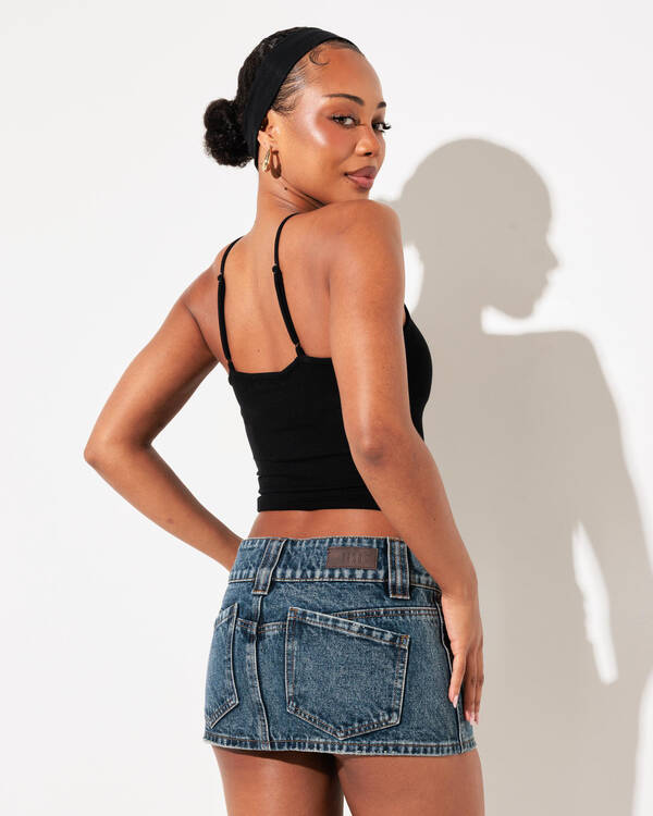 DESU Candi Denim Skirt for Womens