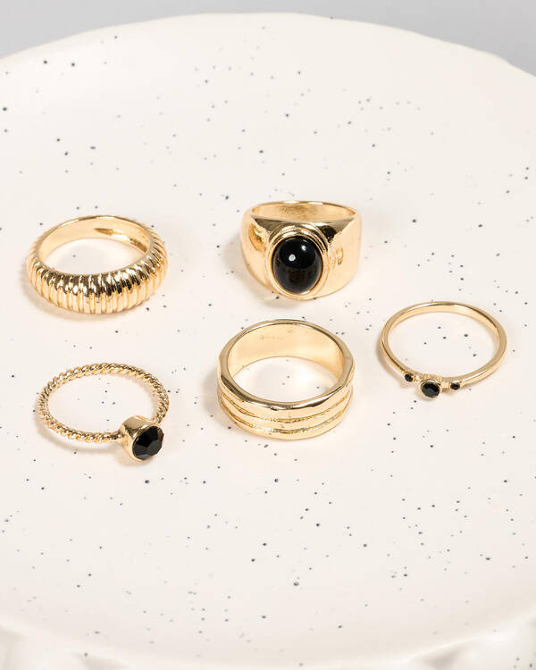 Karyn In LA Cyrus Ring Pack for Womens
