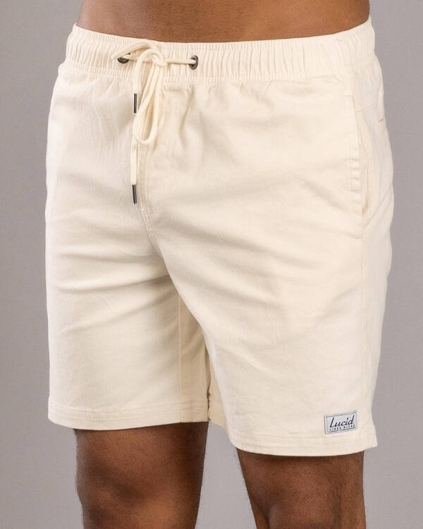 Lucid Urbane Elastic Waist Shorts for Mens
