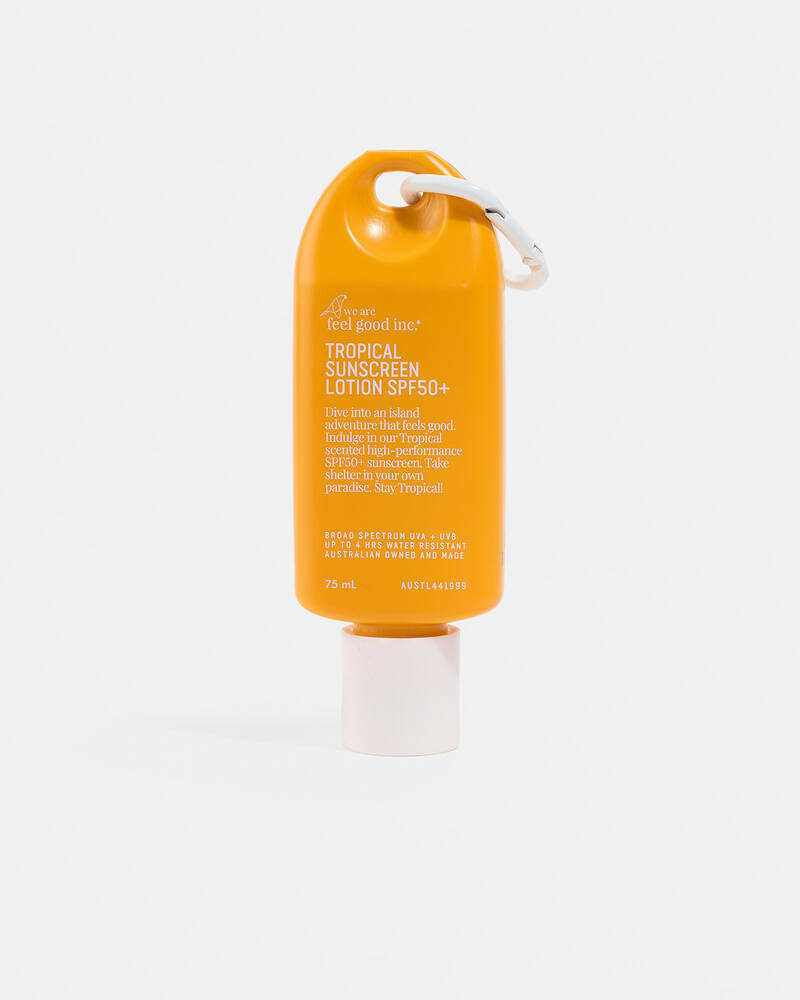 We Are Feel Good Inc. Tropical Sunscreen Lotion SPF50+ 75ml for Unisex