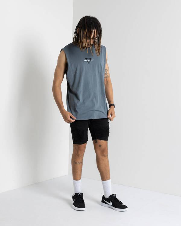 Nena & Pasadena Alarm Relaxed Muscle Tank for Mens