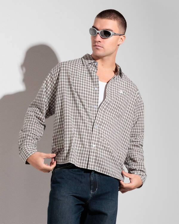 Jasper Crop Long Sleeve Shirt