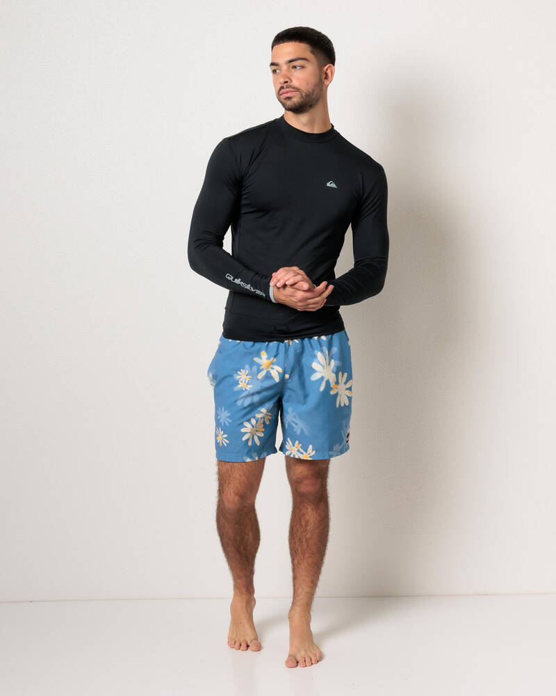 Quiksilver Highline UPF50 Long Sleeve Rash Vest for Mens